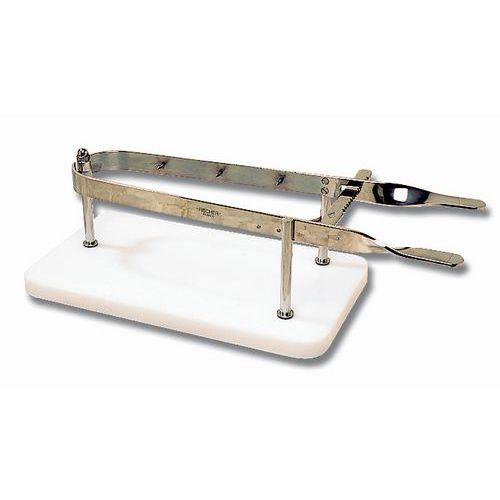 SERRE-JAMBON INOX SOCLE POLYÉTHYLÈNE_120 522 - MATFER