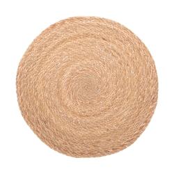 Set de table rond Jonc de mer 37 cm x2 -  Marron Rond Fibre Naturelle Table Passion 37x37 cm - marron 3106238470428_0