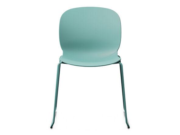 Siège de réunion Noor piètement en fil d'acier_0