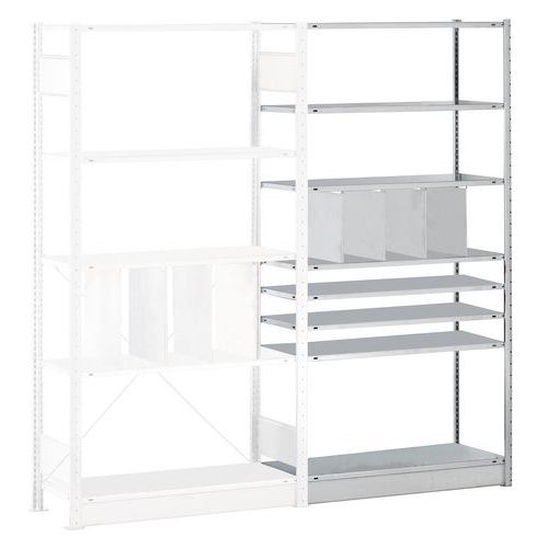 SUIVANT EASY-FIX SIMPLE FACE 2000X1000X500 GALVA - SCHULTE LAGERTECHNIK