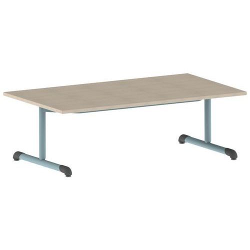 TABLE BANDANA 140 X 80 CM FIXE T1 STRAT ÉRABLE LAGON 6027 - MOBIDECOR