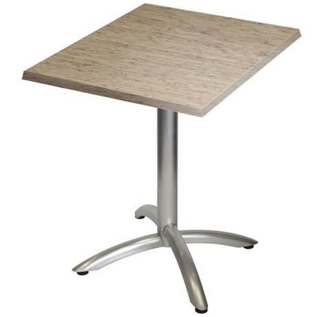 TABLE DE TERRASSE VENISE PREMIUM BAMBOU 70 X 70 CM