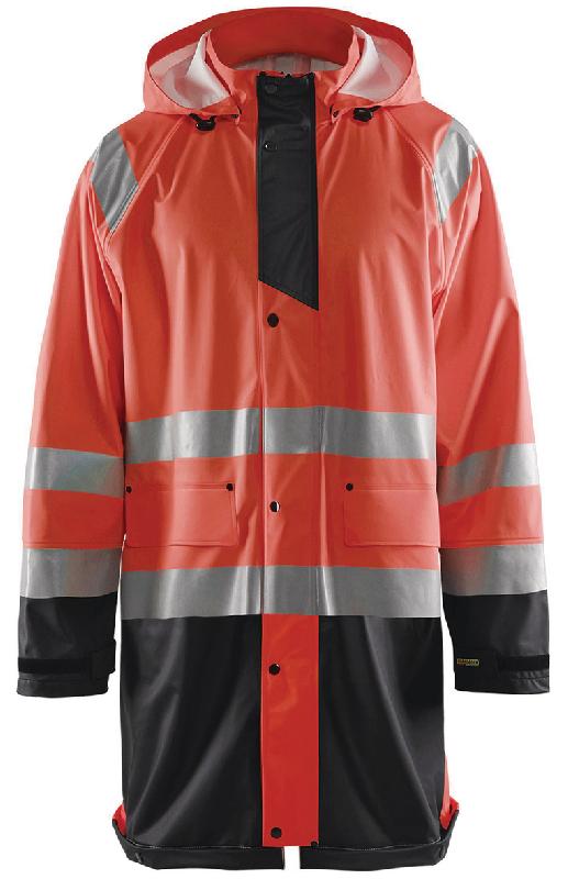 VESTE DE PLUIE HAUTE VISIBILITÉ NIVEAU 1 TAILLE 4XL - MANUTAN COLLECTIVITÉS