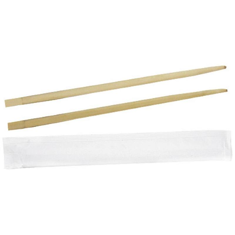BAGUETTES CHINOISES BEIGE 20 CM  (100 PIÈCES)