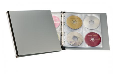 5277-01 - CLASSEUR DE RANGEMENT CD-/DVD ALBUM 96, AVEC 12