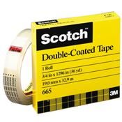 ADHÉSIF DOUBLE FACE SCOTCH 12MM X 33M