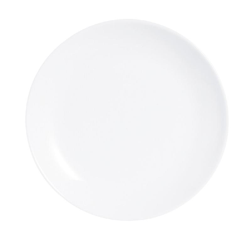 Arcoroc ARC N9362 Evolution Assiette creuse plate, 19cm, opale, blanc, 6 pièces - blanc ARC N9362_0