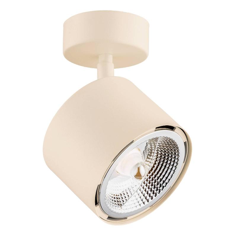 ARGON SPOT POUR PLAFOND CHLOE RÉGLABLE À 1 LAMPE, BEIGE