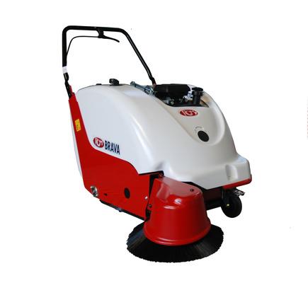 Balayeuse accompagnée RCM Brava 800 - thermique ou à batterie - largeur de travail 780 mm - bac à déchets 40 L_0