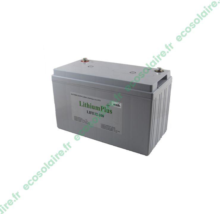 Batterie Lithium LiFePO4 LIFE12-100 - 105,6Ah 12V - Longévité et haute performance_0