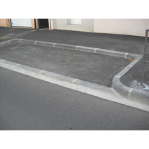 Bordure de voirie T3 béton Alkern - classe U gris naturel - 100.5 kg - 1m x 170 mm x 280 mm_0
