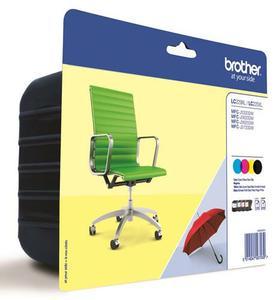 Brother - Pack de 4 couleurs jet d'encre HC LC229XLVALBP - Compatible avec MFC-J 5320 DW, 5600 Series, 5620 DW, 5625 DW, 5720 DW_0