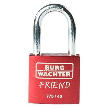 Cadenas Friend 775 40 - Aluminium massif, anodisé, 5 coloris modernes, adapté pour gravure_0