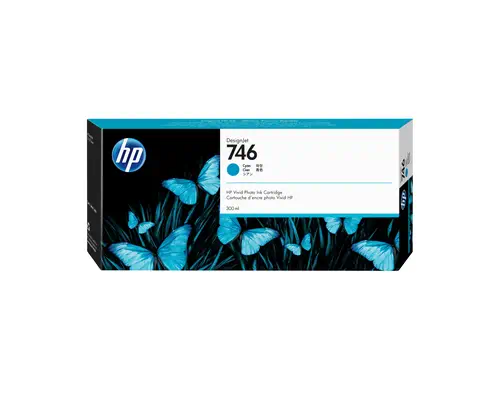 Cartouche d'encre DesignJet HP 746 de 300 ml cyan_0