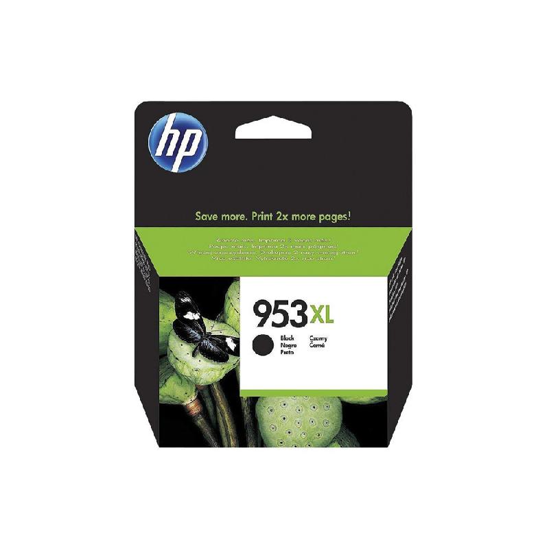CARTOUCHE HP 953 XL NOIR POUR IMPRIMANTES JET D'ENCRE