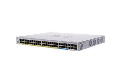 Cisco CBS350 Géré L3 Gigabit Ethernet (10/100/1000) Connexion Ethernet, supportant l'alimentation via ce port (PoE) 1U Noir, Gris_0