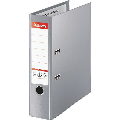 CLASSEUR À LEVIER MAXI PLUS VIVIDA A4+ - GRIS - ESSELTE
