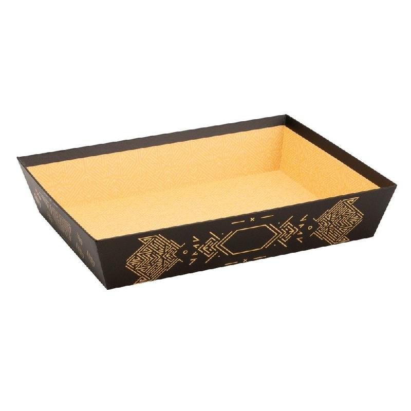 Corbeille carton kraft Gatsby 36x27x7cm_0