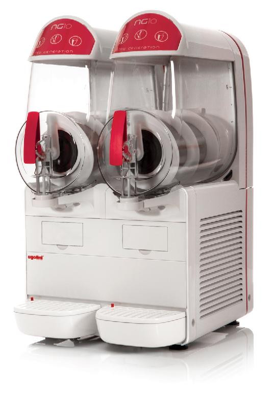Distributeur de granité et frappé professionnel - 2 cuves 10 litres - NG-EASY10/2 - commande mécanique_0