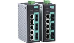 EDS-408A 3 Fiber - Switch administrable à 8 ports, 3 ports fibre, entrée de gamme avec fonctionnalités avancées_0