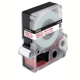 EPSON CASSETTE POUR LW-400/900P - LC5WRN9 STANDARD ROUGE SUR BLANC 18/9 C53S626405