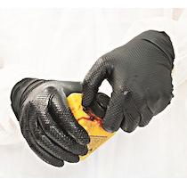 GANT EN NITRILE 'POWER GRIP', M, NOIR