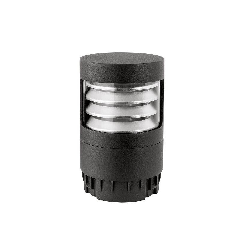 Gea Luce Ges2370 Borne Led Orientable 180° Cct 3000K/4000K/5000K Ip65 Aluminium Gris Anthracite Traitement C4 - Gealuce - gris GES2370_0