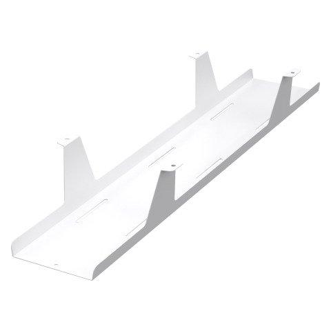 GOULOTTE PASSE-CÂBLES HORIZONTALE EXTRA OUVERTE UNIVERSELLE L 90 CM X P 15 X H 12 CM BLANC