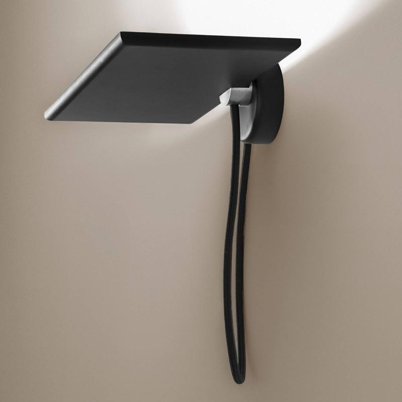 ICONE GIUUP APPLIQUE MURALE LED DÉCENTRALISÉE 20W, NOIR