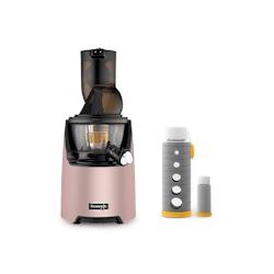 Kuvings Kuving's - Extracteur de jus vertical EVO820 + gourde de conservation de jus sous vide - rose 3760211390761_0