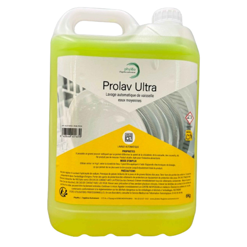 Liquide vaisselle machine prolav ultra phyleo bidon 6kg_0