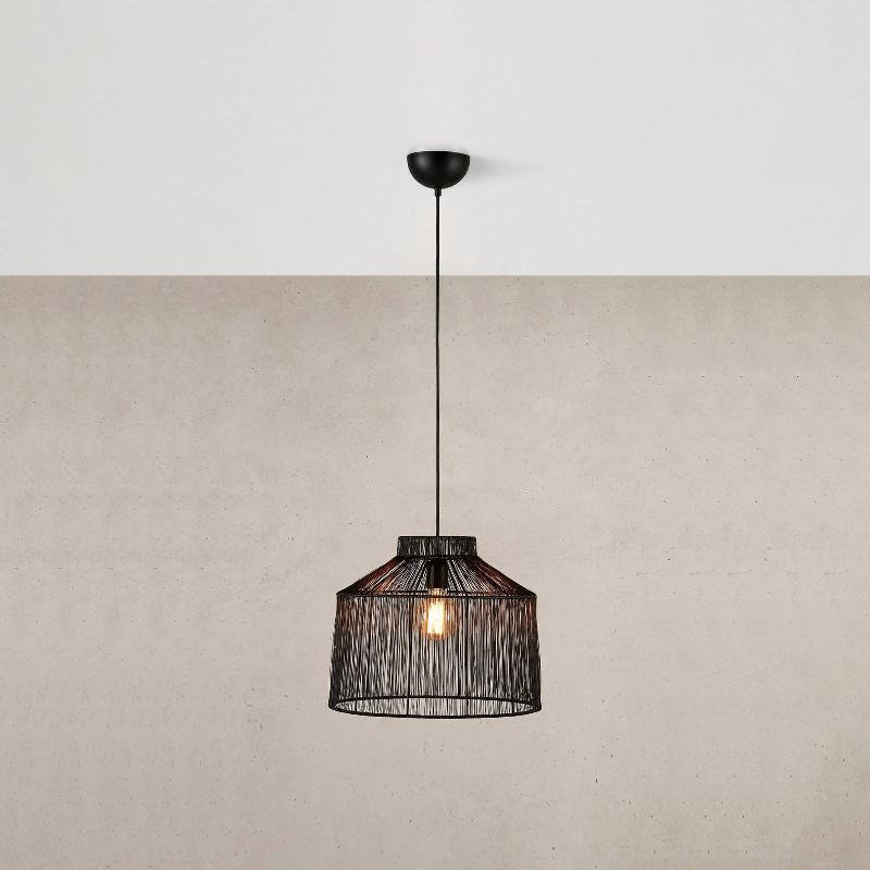 MARKSLÖJD SUSPENSION CAPANNA, ABAT-JOUR MÉTAL, NOIRE