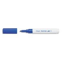 MARQUEUR PEINTURE PINTOR, POINTE FINE, BLEU - LOT DE 5