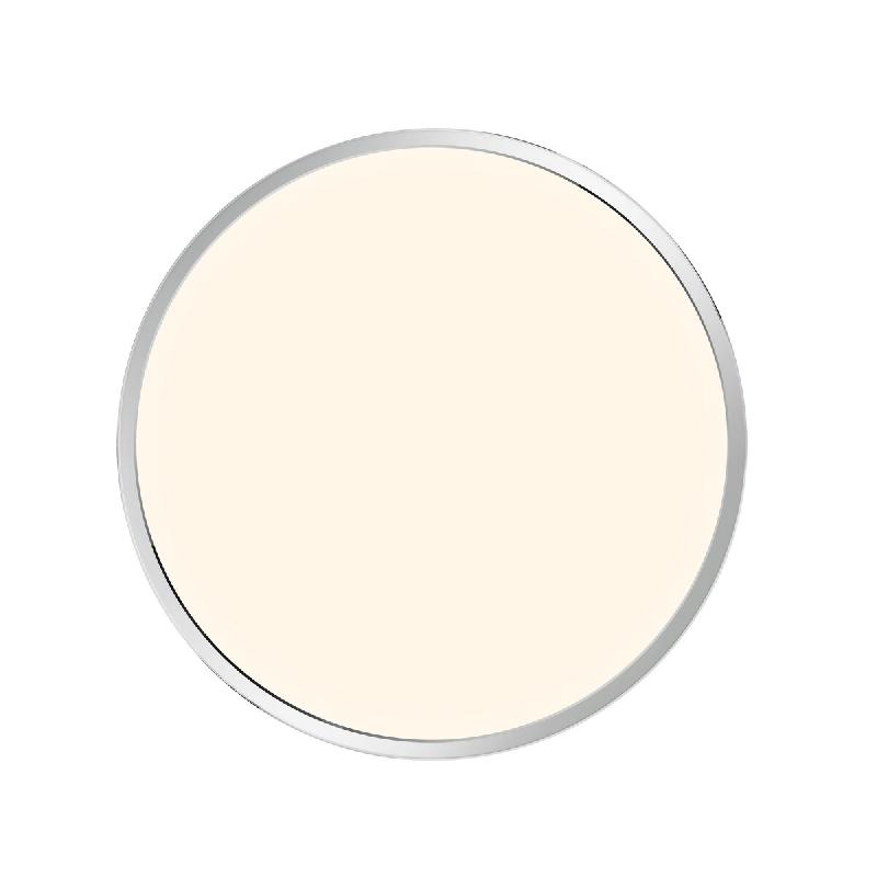 Nordlux Plafonnier OJA 42 | IP54 3000/4000K | 3-Step Moodmaker™ Matière plastique Chromé IP54 - LED Module / Intérieur - gris 5704924002236_0