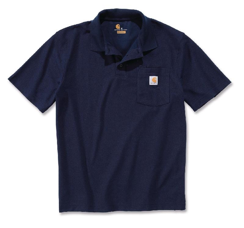 Polo workwear pocket txl navy - CARHARTT - s1k570nvyxl - 780782_0