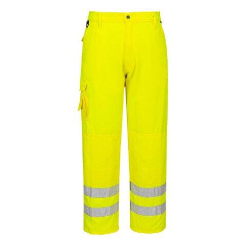 PORTWEST E046 PANTALON COMBAT HV JAUNE - TAILLE M - STANDARD