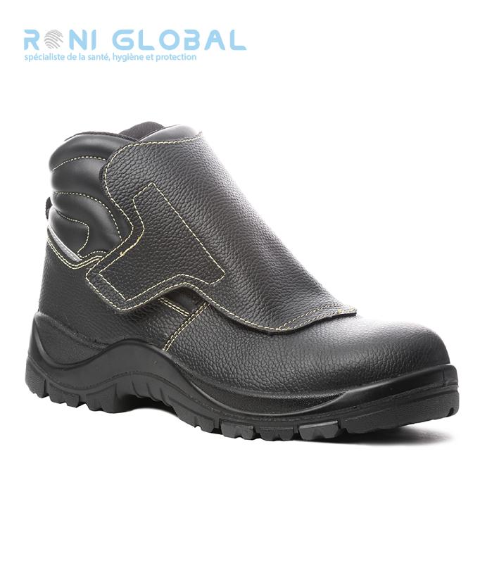 Chaussures de sécurité montantes en cuir sans métal S3 HI HRO SRC - QANDILITE COVERGUARD avec embout composite et semelle anti-perforation_0