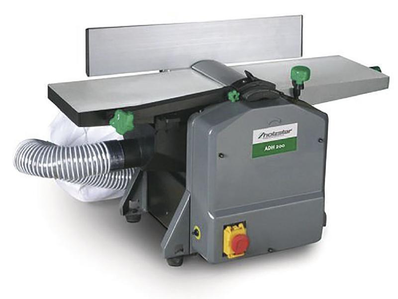 Raboteuse dégauchisseuse portable 204 mm 2 fers à rabot avec aspiration intégrée1,5 kW 230V Holzstar ADH200AS 230V_0