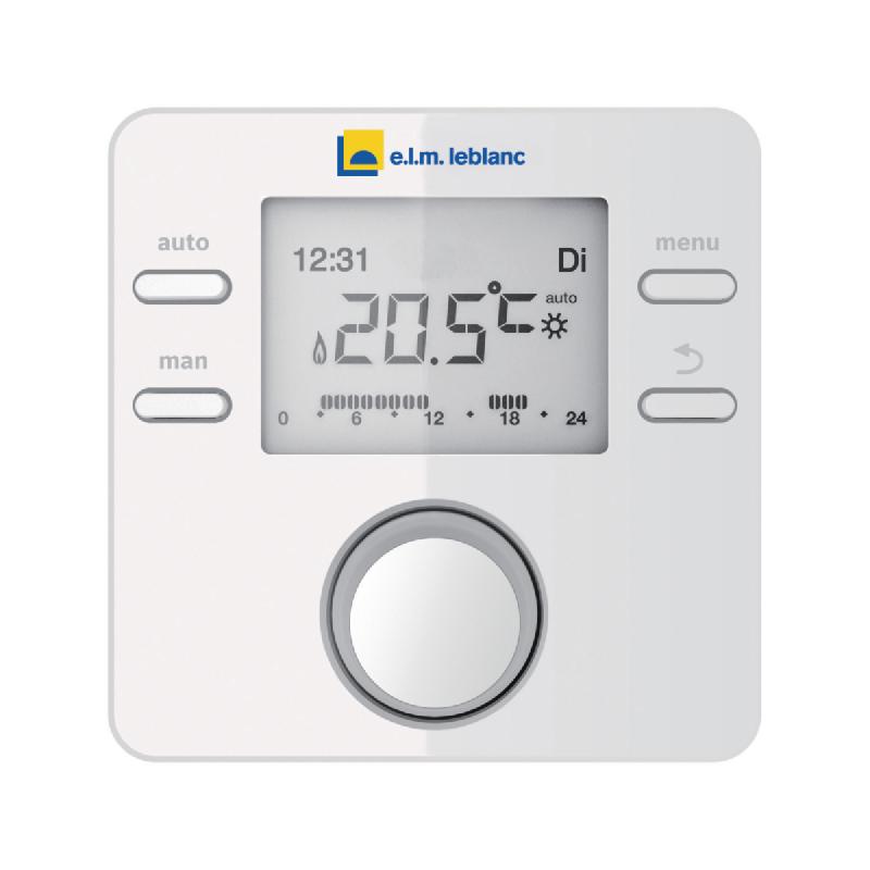Régulateur d'ambiance programmable - sonde extérieure - réf CW100 / 7738111039_0