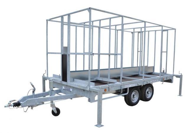 Remorque échafaudage - Transport et mise en place rapide - Solution mobile et sécurisée pour chantiers_0