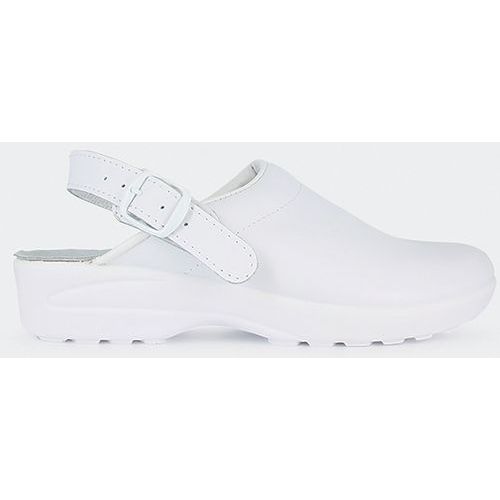 SABOT HÔPITAL MADO BLANC EN CUIR OB E A SRC POINTURE 34 - NORDWAYS