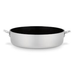 Sauteuse Alumax 28 cm Evolution -  Argent Rond Inox Antiadhésif Beka 34.5x cm - 3458160005149_0
