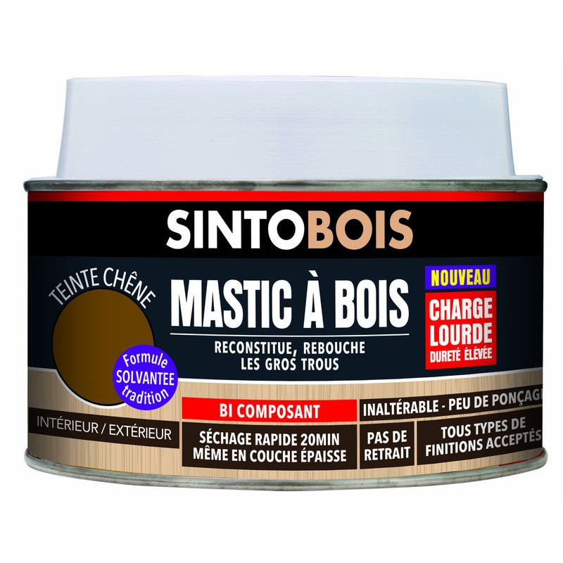 MASTIC SANS STYRÈNE SINTOBOIS CHÊNE 1000ML - SINTO - 23702