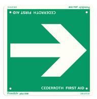 SUPPORT POUR PANNEAU DE SIGNALISATION, AUTOCOLLANT - LOT DE 3