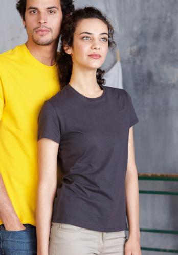 T-shirt col rond manches courtes Kariban - Femme - à personnaliser avec logo ou image_0