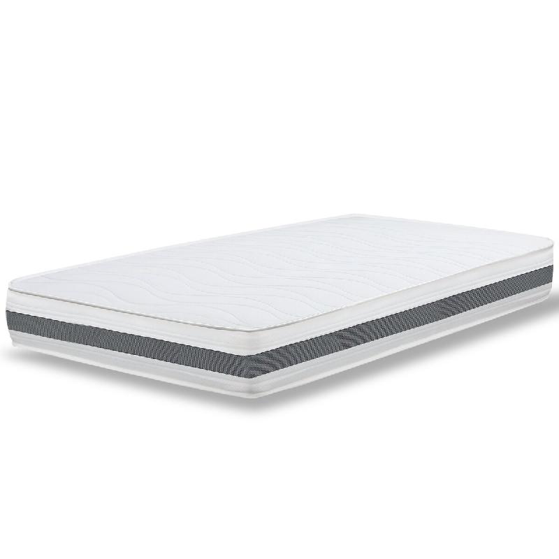 THE WHITE STONE Matelas 90 x 190 à ressorts ensachés | Hauteur 20 cm - blanc multi-matériau EVOLUTION-90X190X20_0