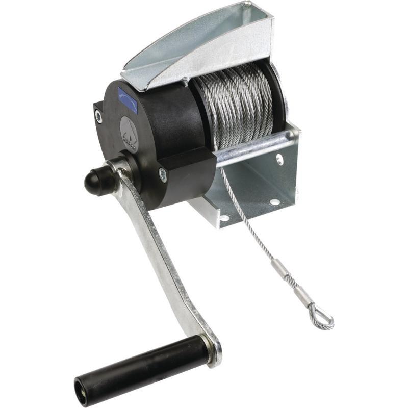 Treuil manuel compact en câble galvanisé - Longueur 30 m - Système anti-retour - TR003K_0