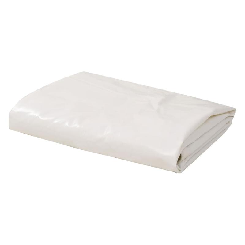 Vidaxl bâche 650 g / m² 3 x 4 m blanc 43840_0