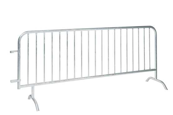 Barrière de protection 19 barreaux, idéale pour délimiter les zones de stockage ou protéger des foules lors de manifestations- BA19_0