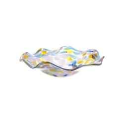 Coupe Caleo en verre 35 cm -  Multicolore Rond Verre Table Passion - multicolore verre 3106233480484_0